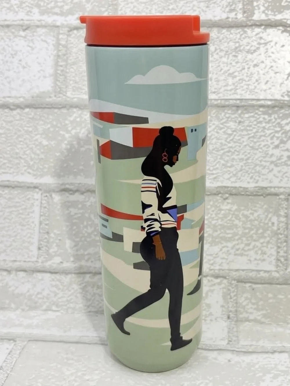 Starbucks + Lou Black History 2024 Vacuum Insulated Stainless Steel Tumbler NEW